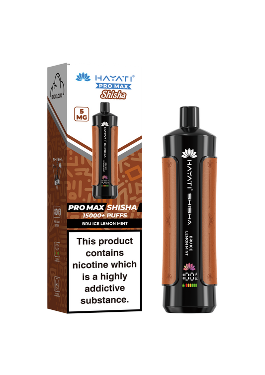 Hayati Shisha Pro Max 15000+ Puffs