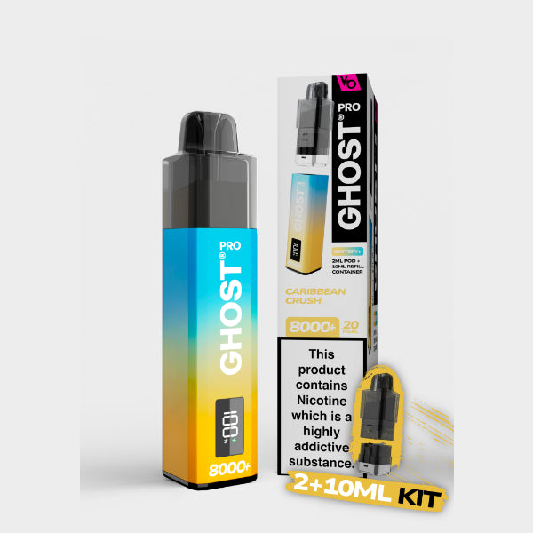 Ghost Pro 8000+ Vape Kit Vapes Bars
