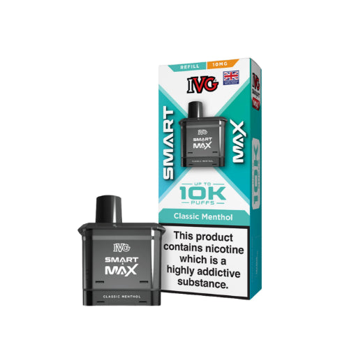 Classic Menthol - IVG Smart Max 10k Replacement Pods