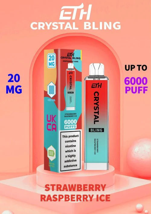 Crystal Bling 6000 Vape By ETH