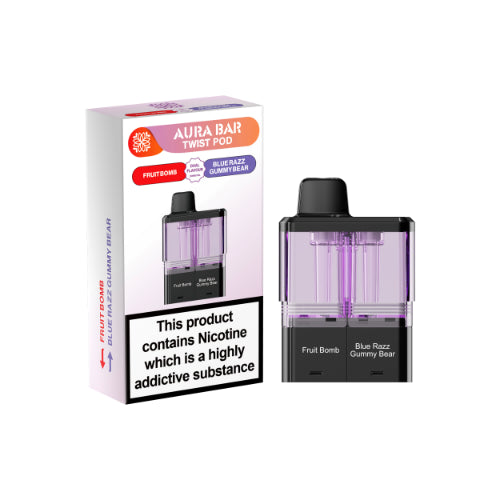 Fruit Bomb / Blue Razz Gummy Bear - Crystal Prime Twist 40K Replacement Pods