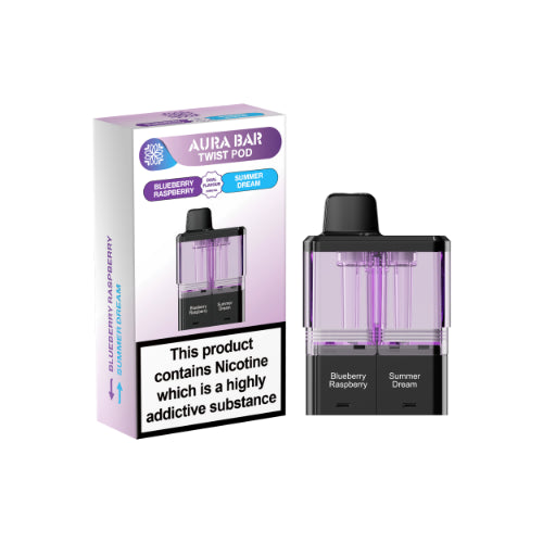 Blueberry Raspberry / Summer Dream - Crystal Prime Twist 40K Replacement Pods