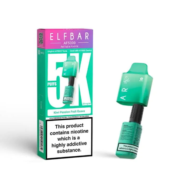 Kiwi Passionfruit Guava - Elf Bar AF5000 Refill Pods