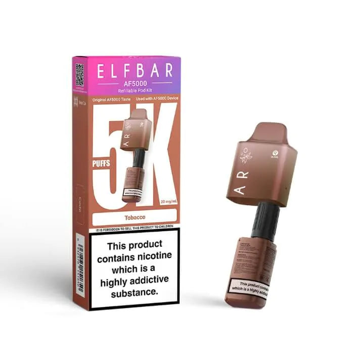 Tobacco – Elf Bar AF5000 Refill Pods