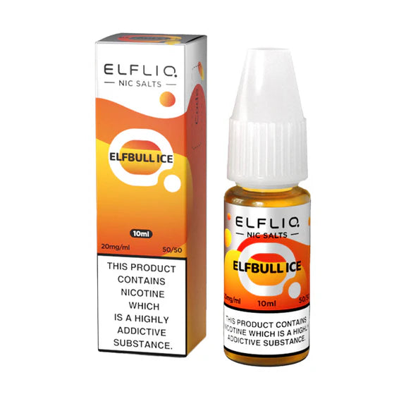 Elfbull Ice - Elfliq Nic Salts Elf Bar 10ml