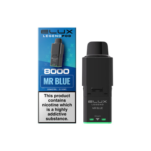 Mr Blue – Elux Legend 8000 Refill Pods