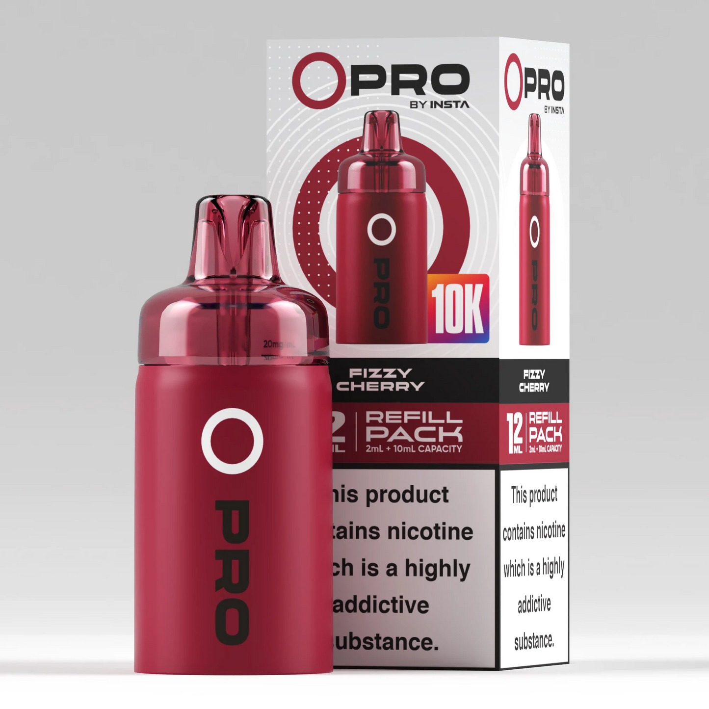 Fizzy Cherry - Insta O Pro 10k Replacement Pods