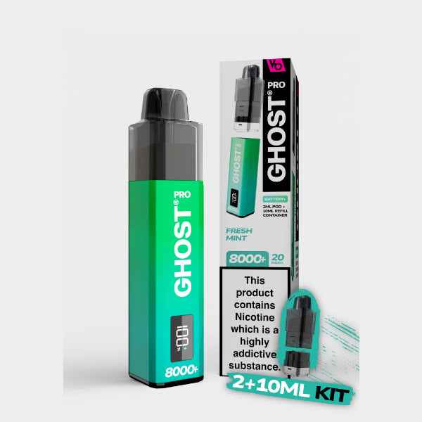 Ghost Pro 8000+ Vape Kit Vapes Bars