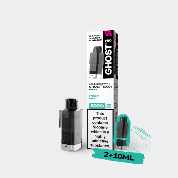 Fresh Mint- Ghost Pro 8000+ Refill Pods