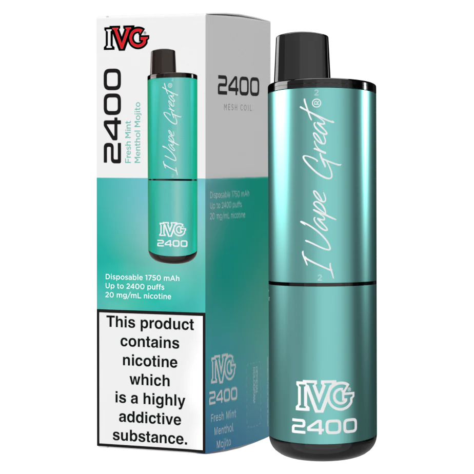 IVG 2400 4 In 1 Prefilled Vape Kit