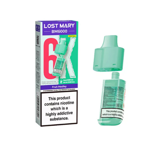 Fruit Medley – Lost Mary BM6000 Refill Pods *New*