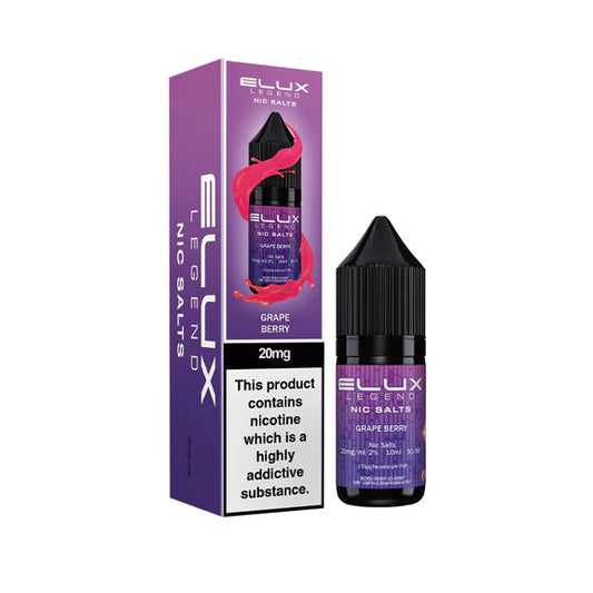 Grape Berry - Elux Legend Nic Salts 10ml