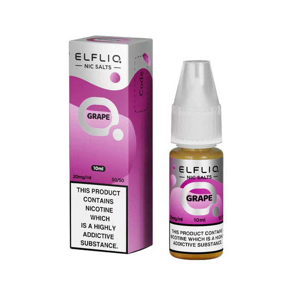 Grape - Elfliq Nic Salts Elf Bar 10ml