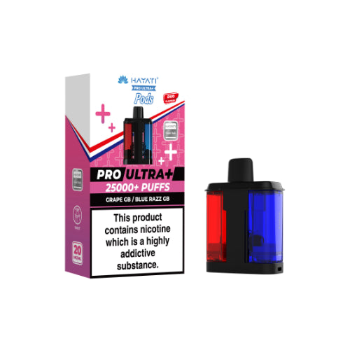 Grape GB / Blue Razz GB – Hayati Pro Ultra 25K Refill Pods