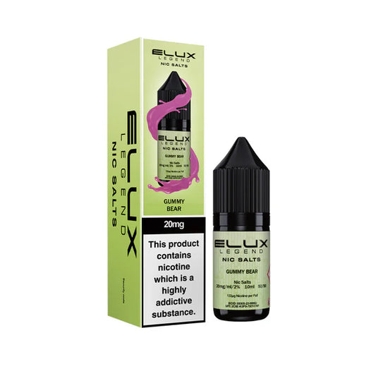 Gummy Bear - Elux Legend Nic Salts 10ml