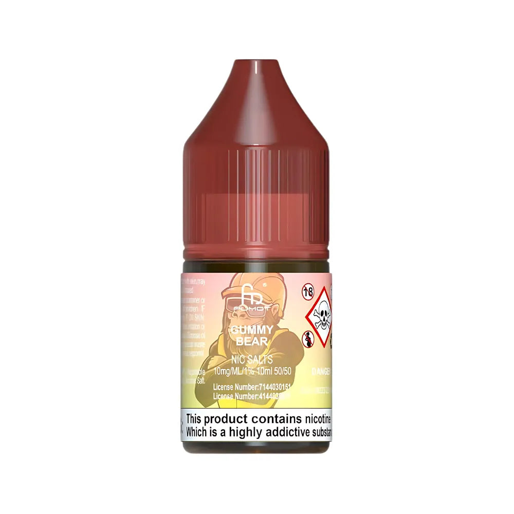 Gummy Bear - RandM Tornado Nic Salts 10ml