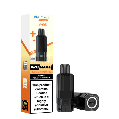 Mango Peach Pineapple - Hayati Pro Max Plus 6000 Refill Pods
