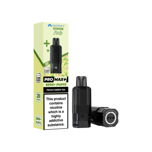 Peach Green Tea - Hayati Pro Max Plus 6000 Refill Pods