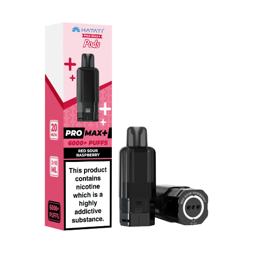 Red Sour Raspberry - Hayati Pro Max Plus 6000 Refill Pods