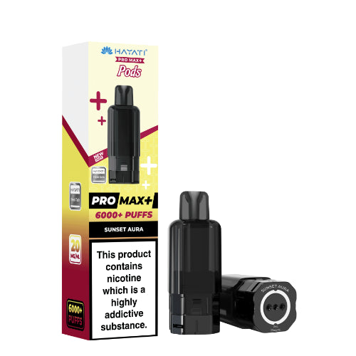 Sunset Aura- Hayati Pro Max Plus 6000 Refill Pods