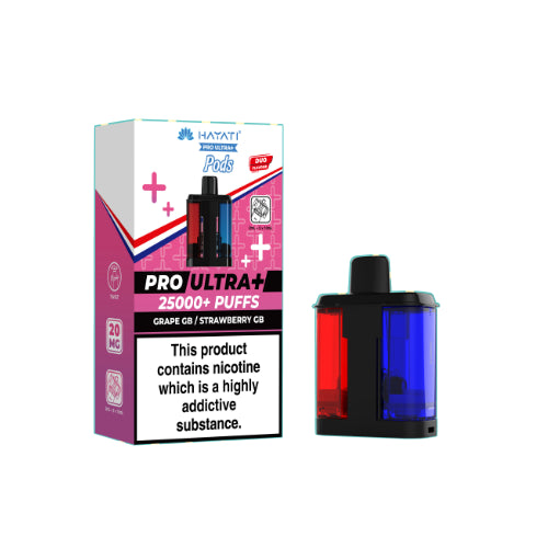 Grape Gummy Bear / Straw Gummy Bear - Hayati Pro Ultra 25k Replacement Pods