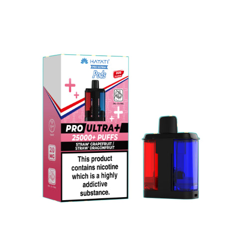 Straw Grapefruit / Straw Dragonfruit - Hayati Pro Ultra 25k Replacement Pods