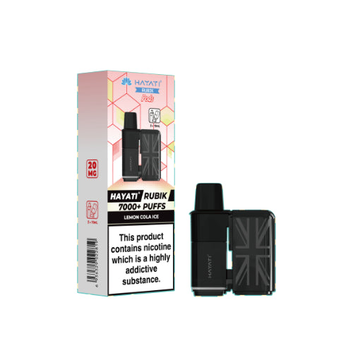 Lemon Cola Ice - Hayati Rubik 7000 Refill Pods