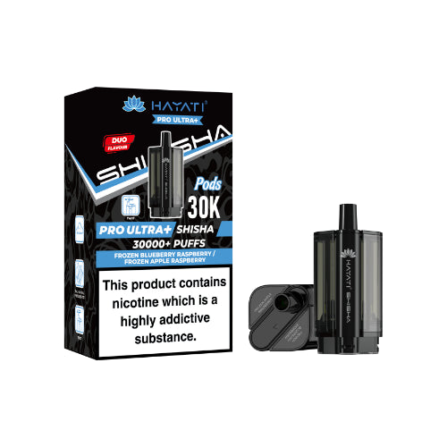 Frozen Blueberry Raspberry / Frozen Apple Raspberry – Hayati Shisha 30K Refill Pods