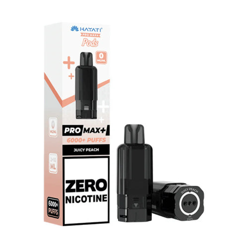 Juicy Peach – Zero Nicotine Hayati Pro Max Plus Pods