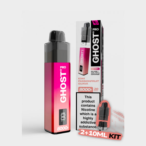 Ghost Pro 8000+ Vape Kit Vapes Bars