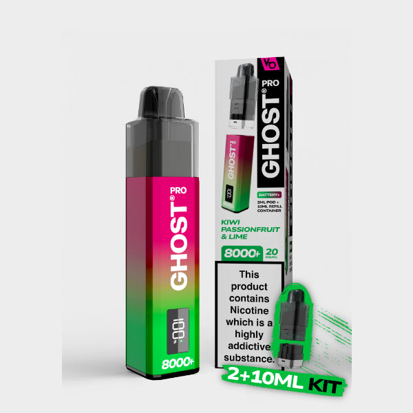 Ghost Pro 8000+ Vape Kit Vapes Bars