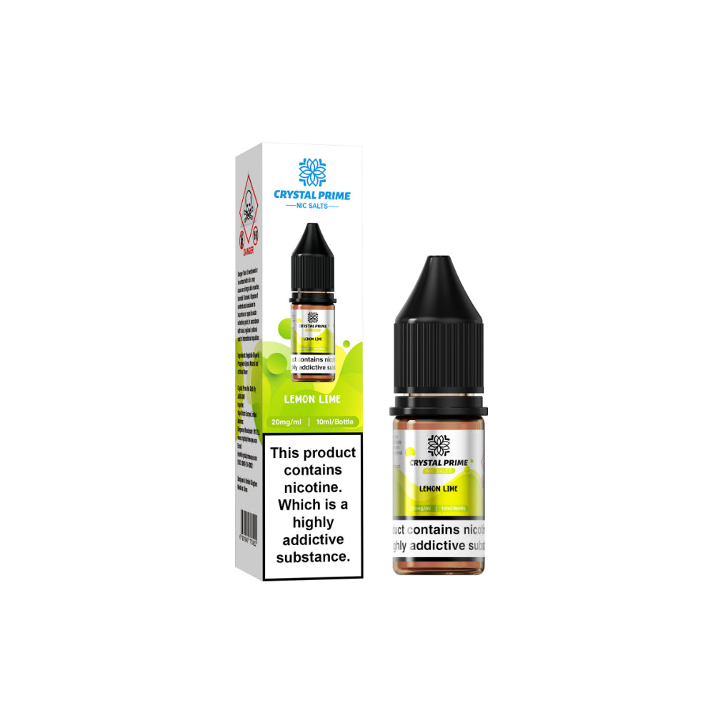 Lemon Lime - Crystal Prime Nic Salts 10ml