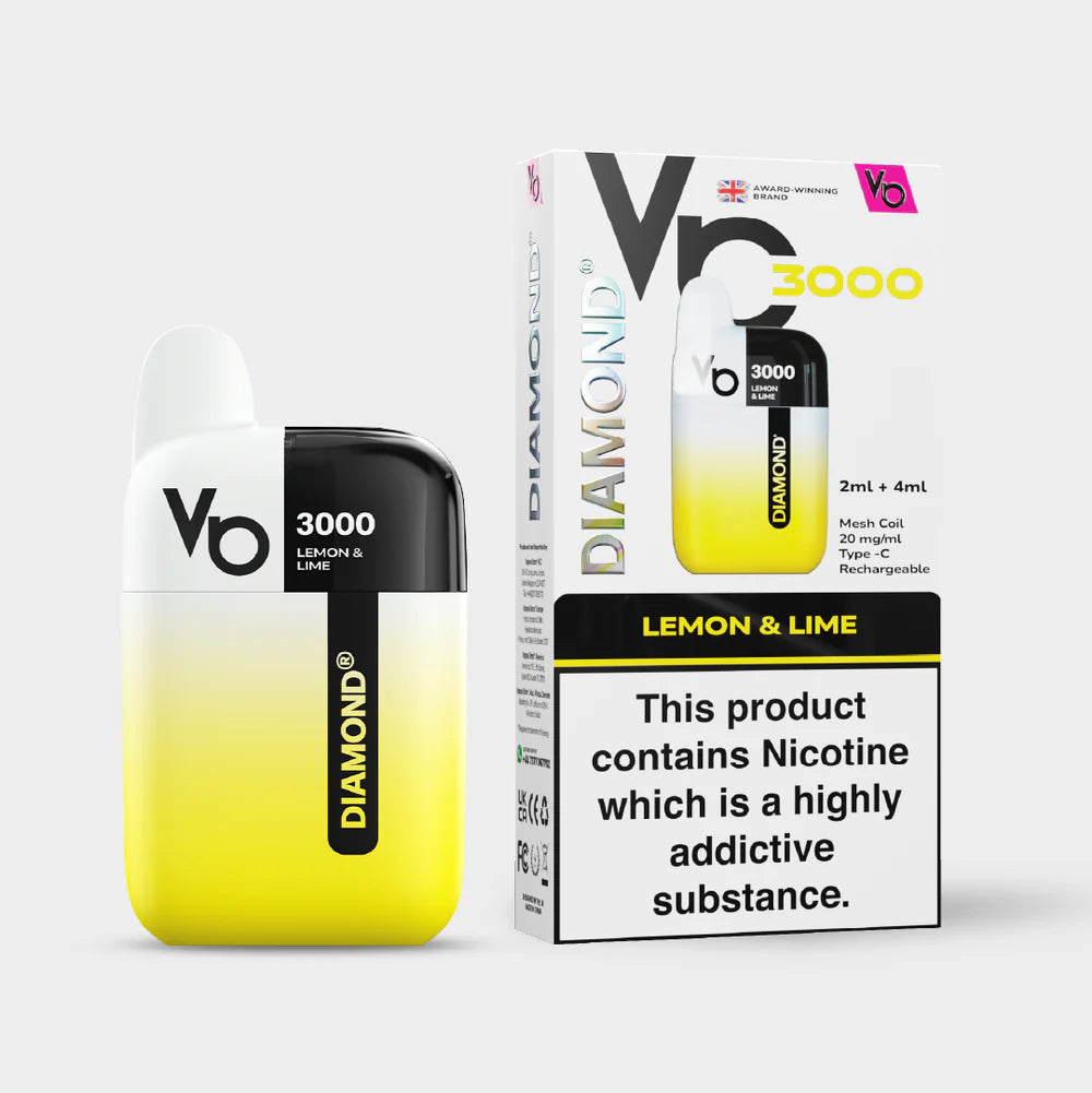 Vapes Bars Diamond 3000 Prefilled Pod Kit