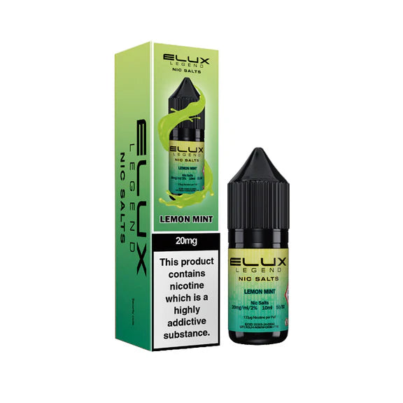 Lemon Mint - Elux Legend Nic Salts 10ml