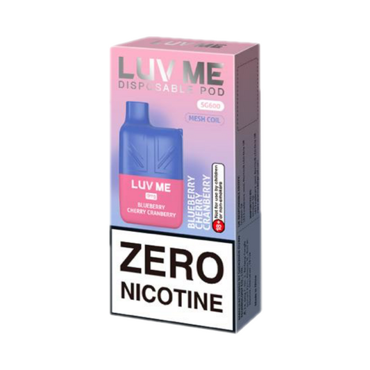 0% Nicotine Luv Me Vape SG600