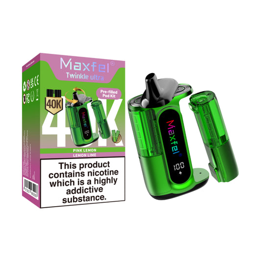 Maxfel Twinkle Ultra 40K Dual Flavour
