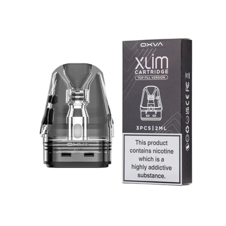Oxva Xlim Top Fill Cartridges 2ml 1.2 | 3 Pack | Only 9.99 | Free Delivery! VapehouseUK Oxva Xlim Top Fill Cartridges 2ml 1.2 | 3 Pack | Only 9.99 | Free Delivery! VapehouseUK