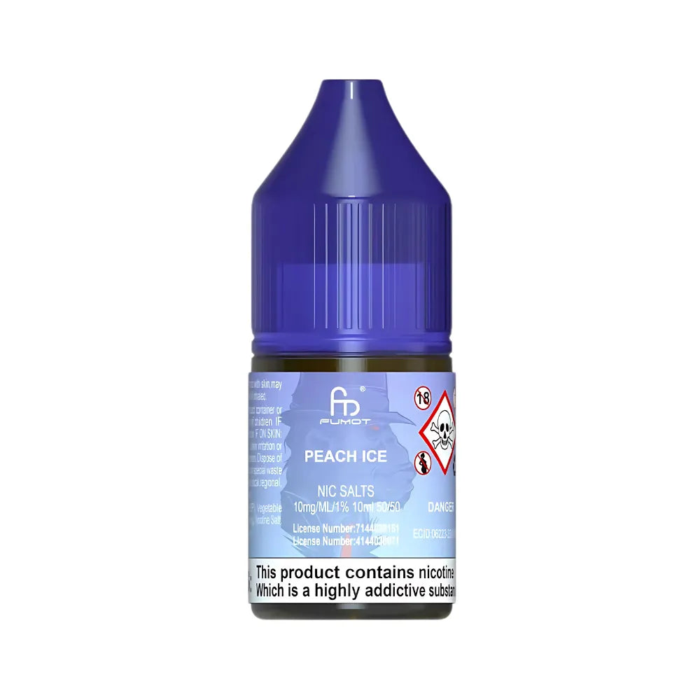 Peach Ice - RandM Tornado Nic Salts 10ml
