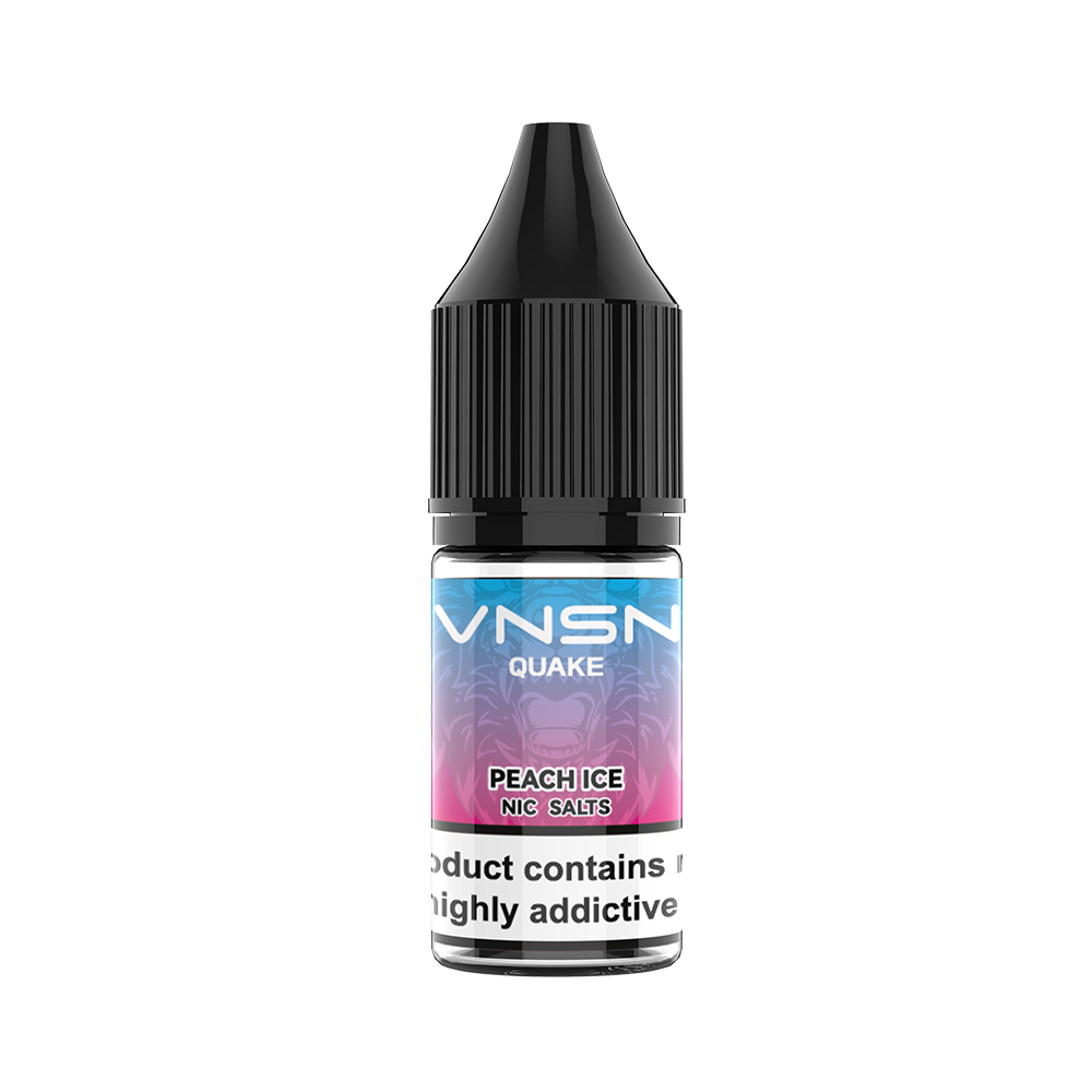 Peach Ice - VNSN Quake Nic Salts 10ml