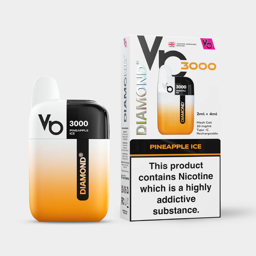 Vapes Bars Diamond 3000 Prefilled Pod Kit