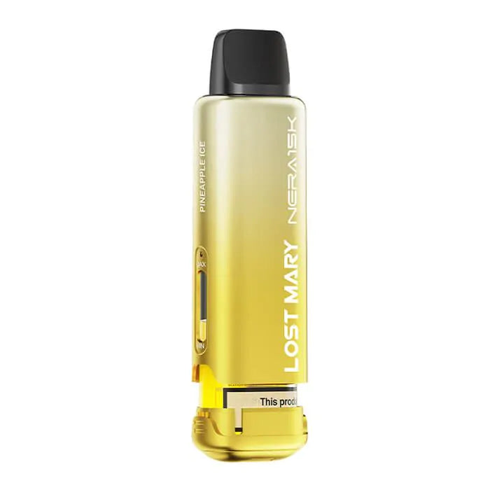 Pineapple Ice - Lost Mary Nera 15k Prefilled Pods VapehouseUK Pineapple Ice - Lost Mary Nera 15k Prefilled Pods VapehouseUK