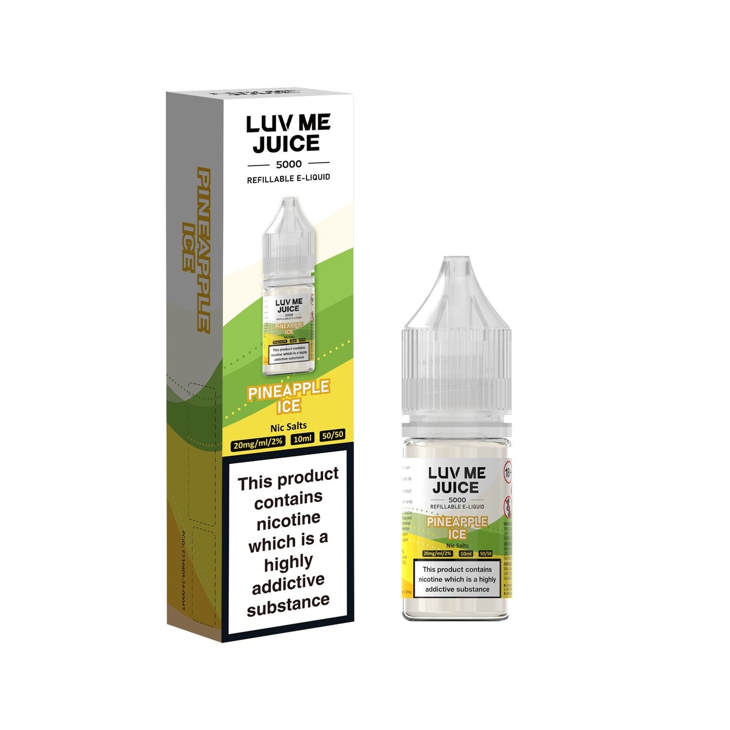 Pineapple Ice - Luv Me Nic Salts 10ml