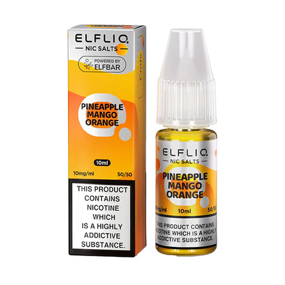 Pineapple Mango Orange - Elfliq Nic Salts Elf Bar 10ml