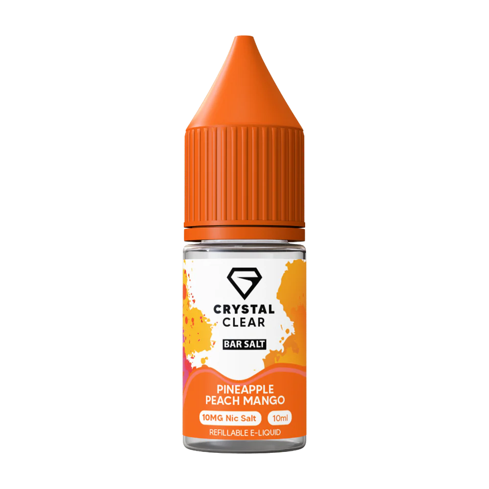 Pineapple Peach Mango - Crystal Clear Nic Salts 10ml