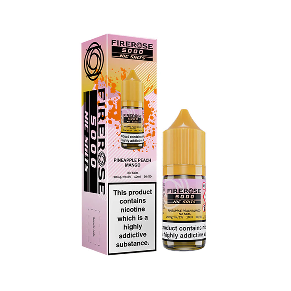 Pineapple Peach Mango - Firerose 5000 Nic Salts 10ml
