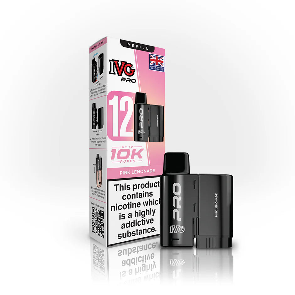Pink Lemonade - IVG Pro 12 10k Replacement Pods