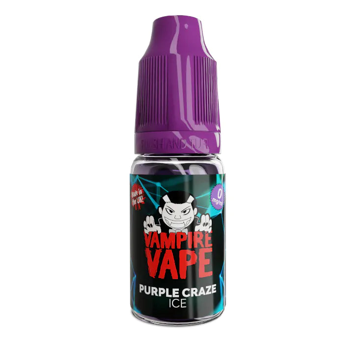 Purple Craze Ice - Vampire Vape E-Liquid 10ml