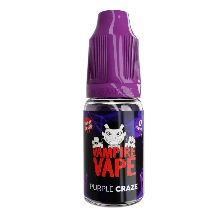 Purple Craze - Vampire Vape E-Liquid 10ml