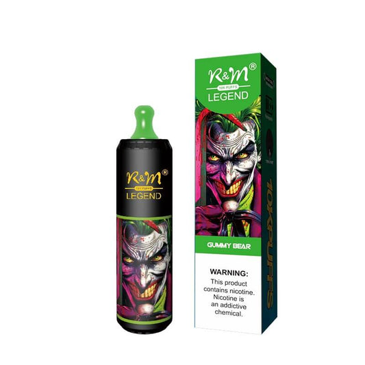R and M Legend Vape Kit 10000 Puffs