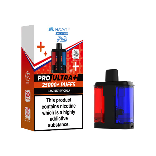 Raspberry Cola - Hayati Pro Ultra 25K Refill Pods